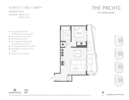 Photo 14 at 2301 - 889 Pacific Street, Downtown VW, Vancouver West