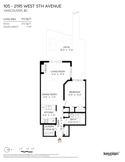 Photo 2 at 105 - 2195 W 5th Avenue, Kitsilano, Vancouver West