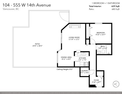 Photo 16 at 104 - 555 W 14th Avenue, Fairview VW, Vancouver West