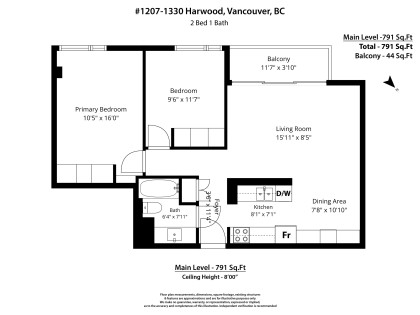 Photo 37 at 1207 - 1330 Harwood Street, West End VW, Vancouver West