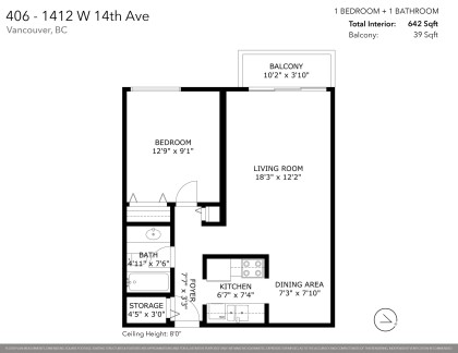 Photo 26 at 406 - 1412 W 14th Avenue, Fairview VW, Vancouver West