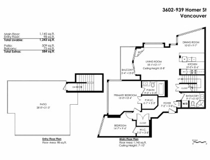 Photo 35 at 3602 - 939 Homer Street, Yaletown, Vancouver West