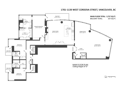 Photo 40 at 1701 - 1139 W Cordova Street, Coal Harbour, Vancouver West