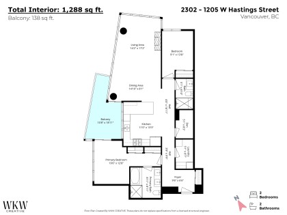 Photo 40 at 2302 - 1205 W Hastings Street, Coal Harbour, Vancouver West