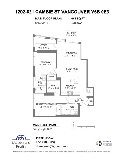 Photo 19 at 1202 - 821 Cambie Street, Downtown VW, Vancouver West