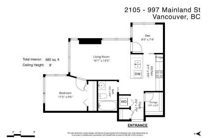 Photo 10 at 2105 - 977 Mainland Street, Yaletown, Vancouver West