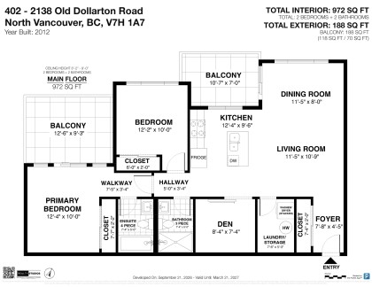 Photo 5 at 402 - 2138 Old Dollarton Road, Seymour NV, North Vancouver