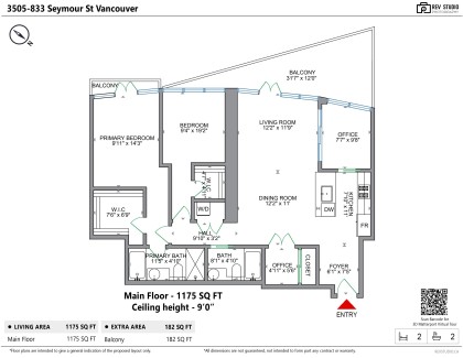 Photo 40 at 3505 - 833 Seymour Street, Downtown VW, Vancouver West