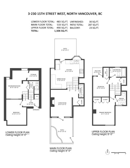 Photo 39 at 3 - 230 W 15th Street, Central Lonsdale, North Vancouver