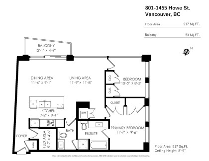 Photo 30 at 801 - 1455 Howe Street, Yaletown, Vancouver West
