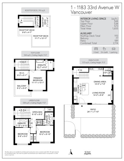 Photo 18 at 1 - 1183 W 33rd Avenue, Shaughnessy, Vancouver West