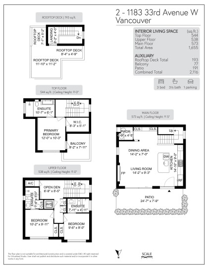 Photo 18 at 2 - 1183 W 33rd Avenue, Shaughnessy, Vancouver West