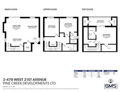 Photo 11 at 2 - 478 W 21st Avenue, Cambie, Vancouver West