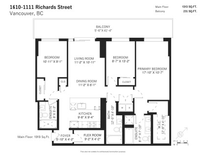 Photo 40 at 1610 - 1111 Richards Street, Downtown VW, Vancouver West