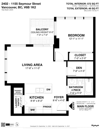 Photo 34 at 2402 - 1155 Seymour Street, Downtown VW, Vancouver West