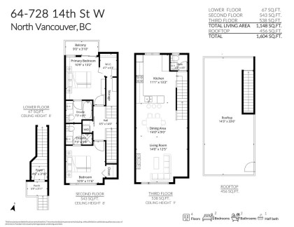 Photo 32 at 64 - 728 W 14th Street, Mosquito Creek, North Vancouver