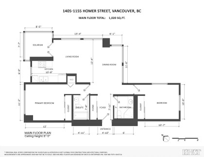 Photo 2 at 1405 - 1155 Homer Street, Yaletown, Vancouver West