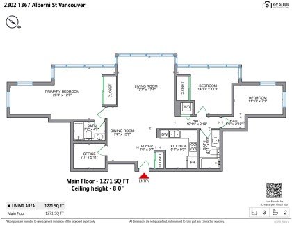 Photo 31 at 2302 - 1367 Alberni Street, West End VW, Vancouver West