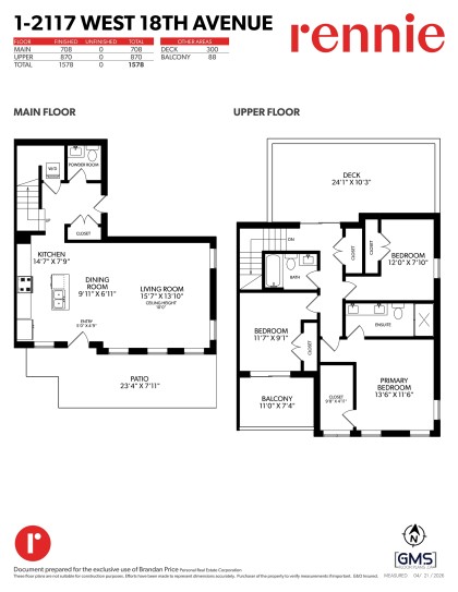 Photo 2 at 1 - 2117 W 18th Avenue, Arbutus, Vancouver West