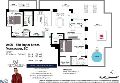 Photo 35 at 2405 - 550 Taylor Street, Downtown VW, Vancouver West