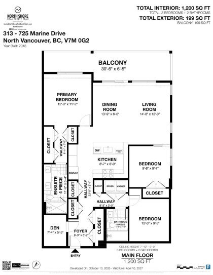 Photo 37 at 313 - 725 Marine Drive, Harbourside, North Vancouver
