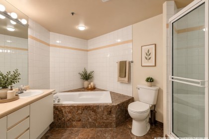 Photo 13 at 305 - 1551 Mariner Walk, False Creek, Vancouver West