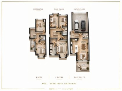 Photo 32 at 409 - 3980 Inlet Crescent, Indian River, North Vancouver