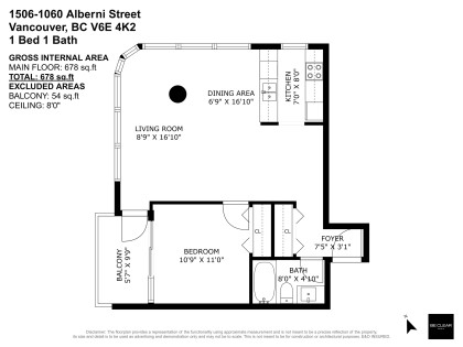 Photo 4 at 1506 - 1060 Alberni Street, West End VW, Vancouver West