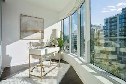 Photo 7 at 606 - 1661 Ontario Street, False Creek, Vancouver West