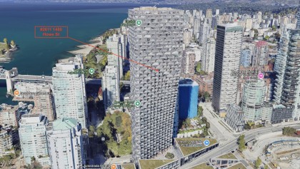 Photo 3 at 2611 - 1480 Howe Street, Yaletown, Vancouver West